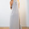 Vestido Maxi Plissado